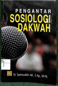 PENGANTAR SOSIOLOGI DAKWAH