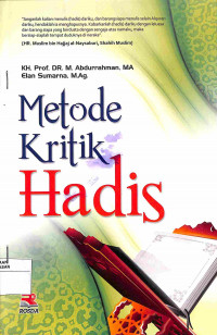 METODE KRITIK HADIS