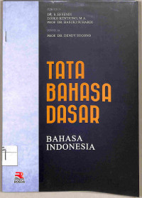 TATA BAHASA DASAR BAHASA INDONESIA