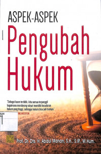 ASPEK-ASPEK PENGUBAH HUKUM