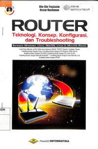 Router Teknologi, konsep, Konfigurasi dan Troubleshooting