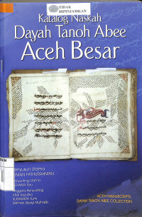 KATALOG NASKAH DAYAH TANOH ABEE ACEH BESAR