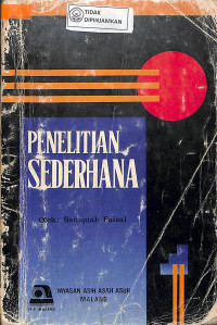 PENELITIAN SEDERHANA