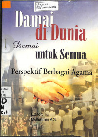 DAMAI DI DUNIA DAMAI UNTUK SEMUA PERSPEKTIF BERBAGAI AGAMA