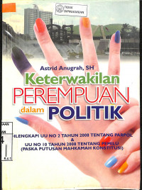 KETERWAKILAN PEREMPUAN DALAM POLITIK