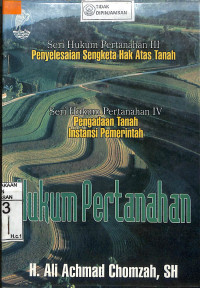 HUKUM PERTANAHAN