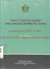 KOMPILASI KEBIJAKAN DAN PERATURAN PERUNDANG-UNDANGAN KERUKUNAN UMAT BERAGAMA