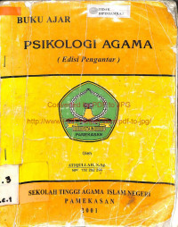 BUKU AJAR PSIKOLOGI AGAMA