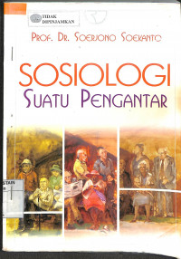 SOSIOLOGI SUATU PENGANTAR