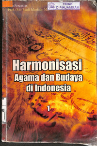 HARMONISASI AGAMA DAN BUDAYA DI INDONESIA 1