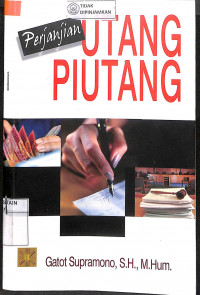 PERJANJIAN UTANG PIUTANG