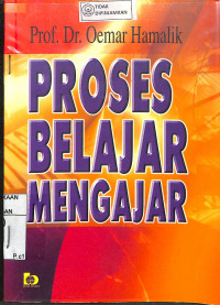 PROSES BELAJAR MENGAJAR