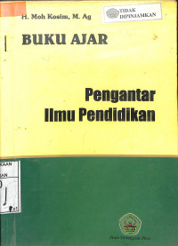 BUKU AJAR Pengantar Ilmu Pendidikan