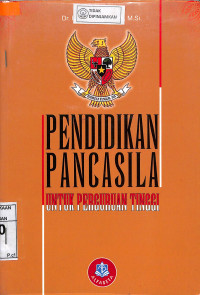 PENDIDIKAN PANCASILA UNTUK PERGURUAN TINGGI