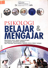 PSIKOLOGI BELAJAR DAN MENGAJAR