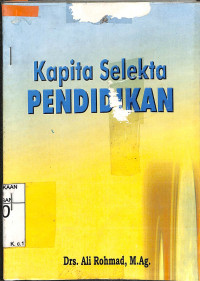 KAPITA SELEKTA PENDIDIKAN