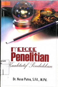 METODE PENELITIAN KUALITATIF PENDIDIKAN