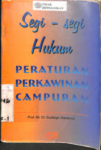 SEGI-SEGI HUKUM PERATURAN PERKAWINAN CAMPURAN