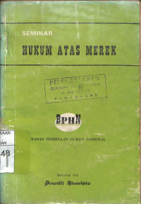 SEMINAR HUKUM ATAS MEREK