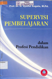 SUPERVISI PEMBELAJARAN DALAM PROFESI PENDIDIKAN