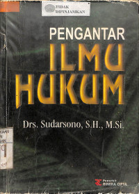 PENGANTAR ILMU HUKUM