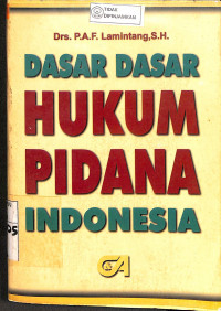 DASAR-DASAR HUKUM PIDANA