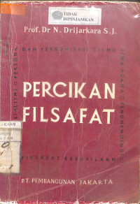 PERCIKAN FILSAFAT