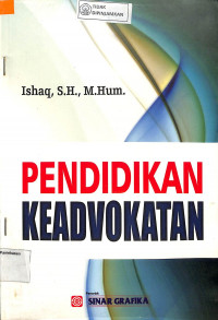 PENDIDIKAN KEADVOKATAN