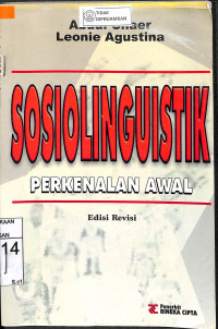 SOSIOLINGUISTIK PERKENALAN AWAL