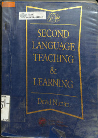 SECOND LANGUAGE TEACHING & LEARNING