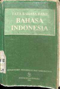 TATA BAHASA BAKU INDONESIA