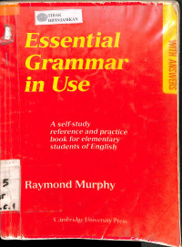 ESSENTIAL GRAMMAR IN USE