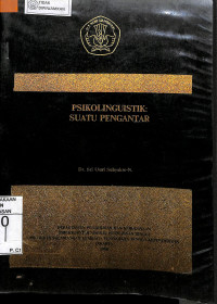 PSIKOLINGUISTIK: SUATU PENGANTAR