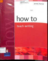 HOW TO TECACH WRITING