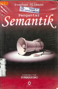 PENGANTAR SEMANTIK