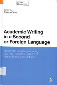 ACADEMIC WRITING IN A SECOND OR FOREIGN LANGUAGE