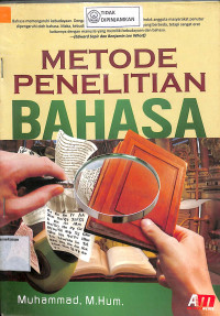 METODE PENELITIAN BAHASA