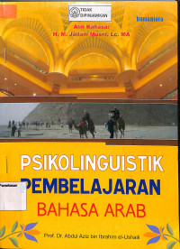 PSIKOLINGUISTIK PEMBELAJARAN BAHASA ARAB