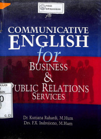 COMMUNICATIVE ENGLISH FOR BUSSINESS & PUBLIC RELATIONS SERVICES