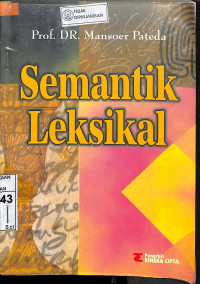 SEMANTIK LEKSIKAL