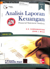 ANALISIS LAPORAN KEUANGAN FINANCIAL STATEMENT ANALYSIS