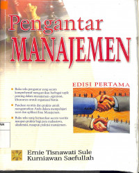 PENGANTAR MANAJEMEN