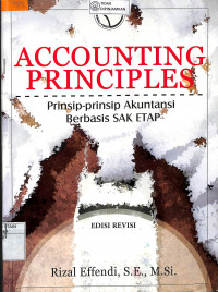 ACCOUNTING PRINCIPLES: Prinsip-Prinsip Akuntansi Berbasis Sak Etap