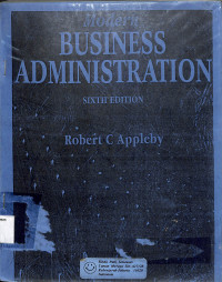 MODERN BUSINESS ADMINISTRATION