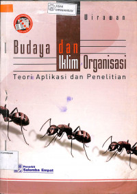 BUDAYA DAN IKLIM ORGANISASI : Teori Aplikasi dan Penelitian