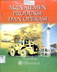 MANAJEMEN PRODUKSI DAN OPERASI