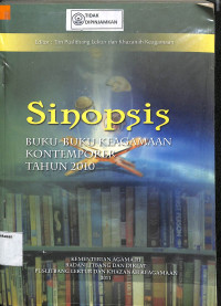 SINOPSIS BUKU-BUKU KEAGAMAAN KONTEMPORER TAHUN 2010