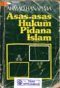 ASAS-ASAS HUKUM PIDANA ISLAM