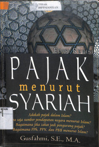 PAJAK MENURUT SYARIAH