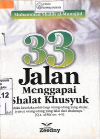 33 JALAN MENGGAPAI SHALAT KHUSYUK